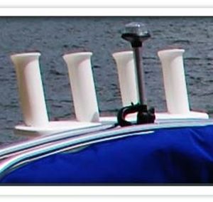 CraigCat FISHING ROD HOLDER $285* Hands-free convenience for anglers. Securely holds your rod while trolling or waiting for the next bite.