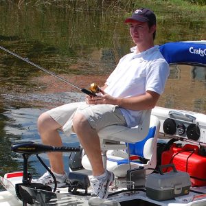 CraigCat ELEVATED FISHING SEAT $220* Get the perfect casting angle with this 13” post-mounted seat. Swaps in easily for driver or passenger seats.